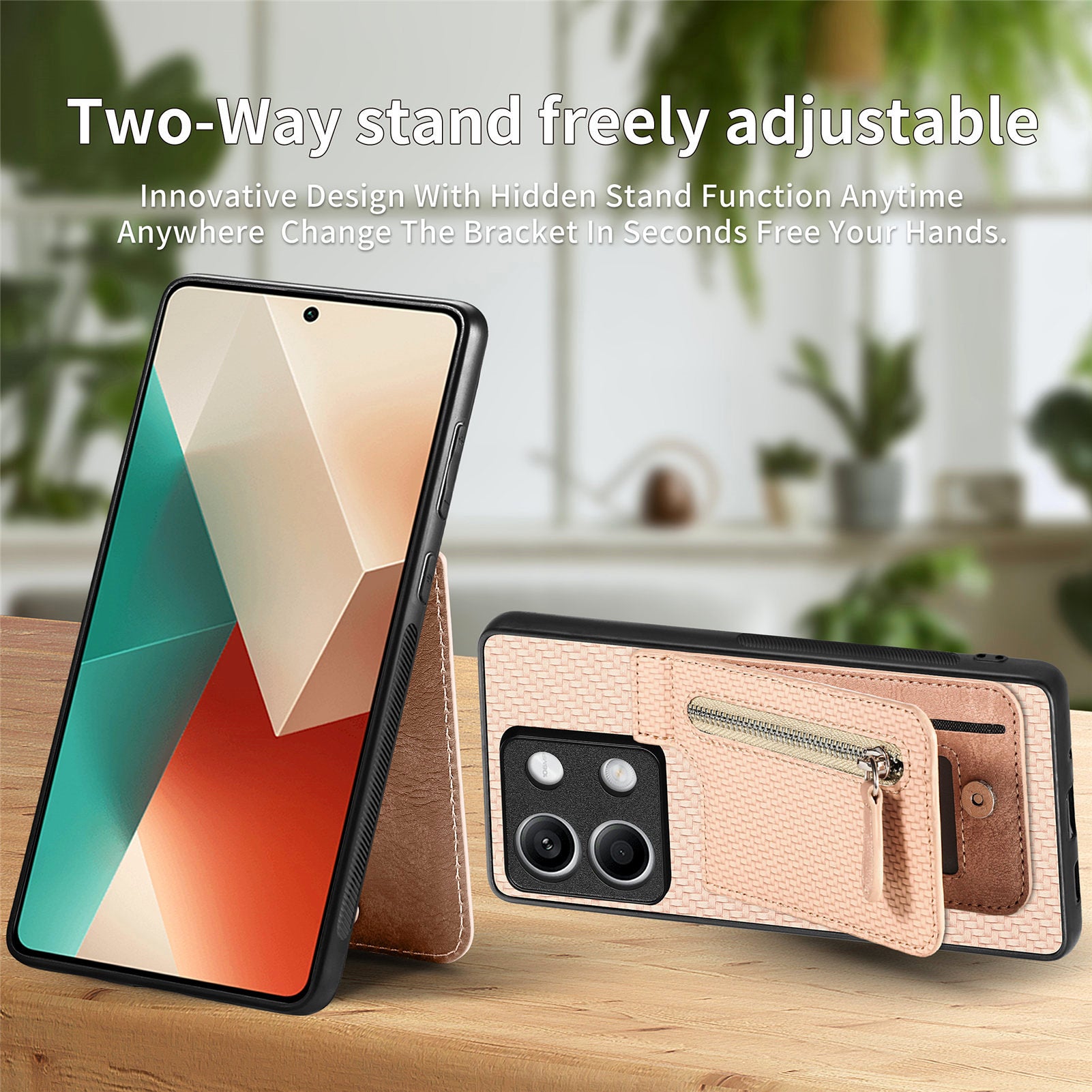 C1-03 For Xiaomi Redmi Note 13 4G Case Carbon Fiber Leather+TPU+PC Phone Cover C1-03 For Xiaomi Redmi Note 13 4G Case Carbon Fiber Leather+TPU+PC Phone Cover